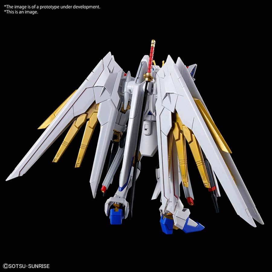 BANDAI HOBBY HGCE: GUNDAM SEED FREEDOM: MIGHTY STRIKE FREEDOM GUNDAM (1:144) (MODEL 250) (GUNPLA MODEL KIT)