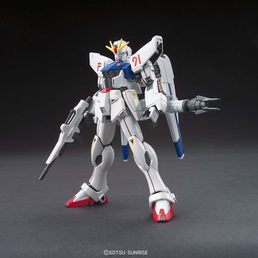 BANDAI HOBBY HGUC: GUNDAM F91: GUNDAM F91 (MODEL 167) (GUNPLA MODEL KIT)