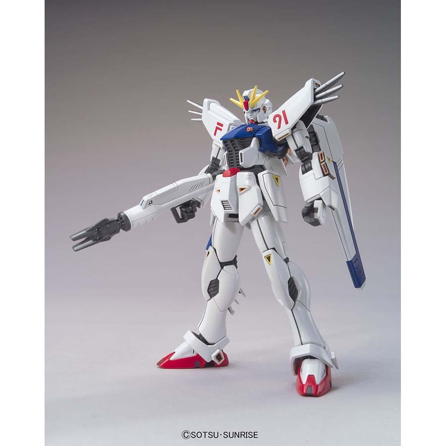 BANDAI HOBBY HGUC: GUNDAM F91: GUNDAM F91 (MODEL 167) (GUNPLA MODEL KIT)