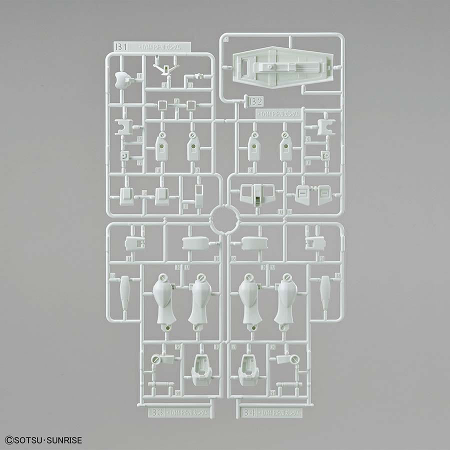 BANDAI HOBBY ENTRY GRADE: MOBILE SUIT GUNDAM: RX-78-2 GUNDAM (1:144) (GUNPLA MODEL KIT)