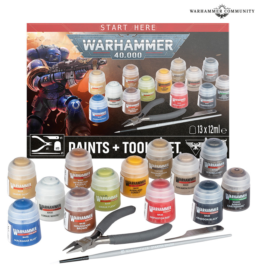 Warhammer 40,000: Paints + Tools