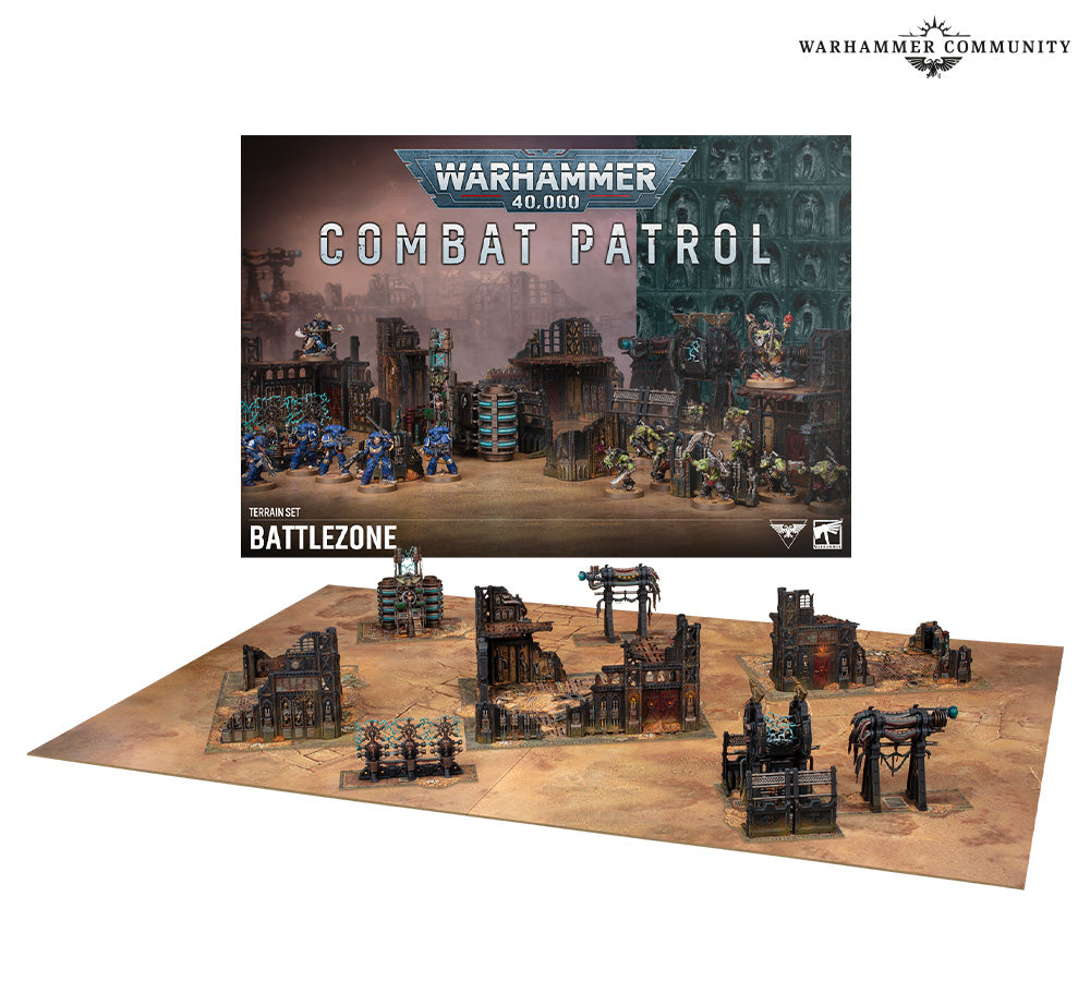 Warhammer 40,000 Combat Patrol terrain Set Battlezone
