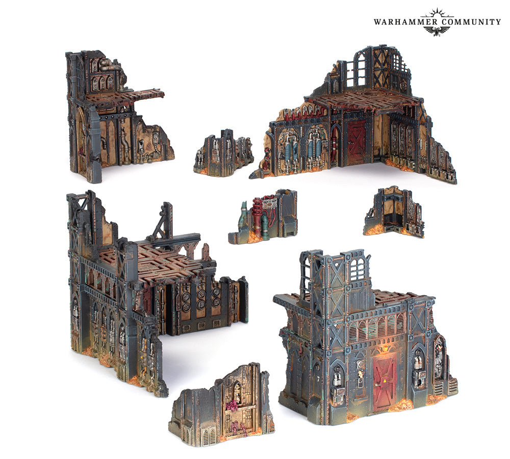 Warhammer 40,000 Combat Patrol terrain Set Battlezone
