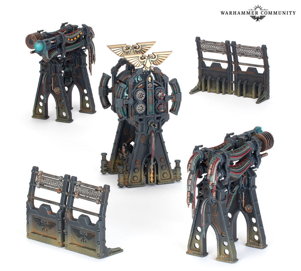 Warhammer 40,000 Combat Patrol terrain Set Battlezone