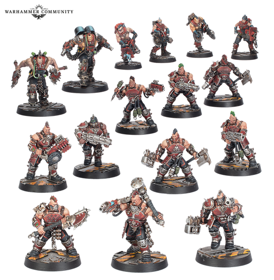 Necromunda – Underhive Crew box Goliath