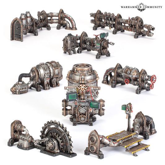 Necromunda – Zone Mortalis Factoria Pipes