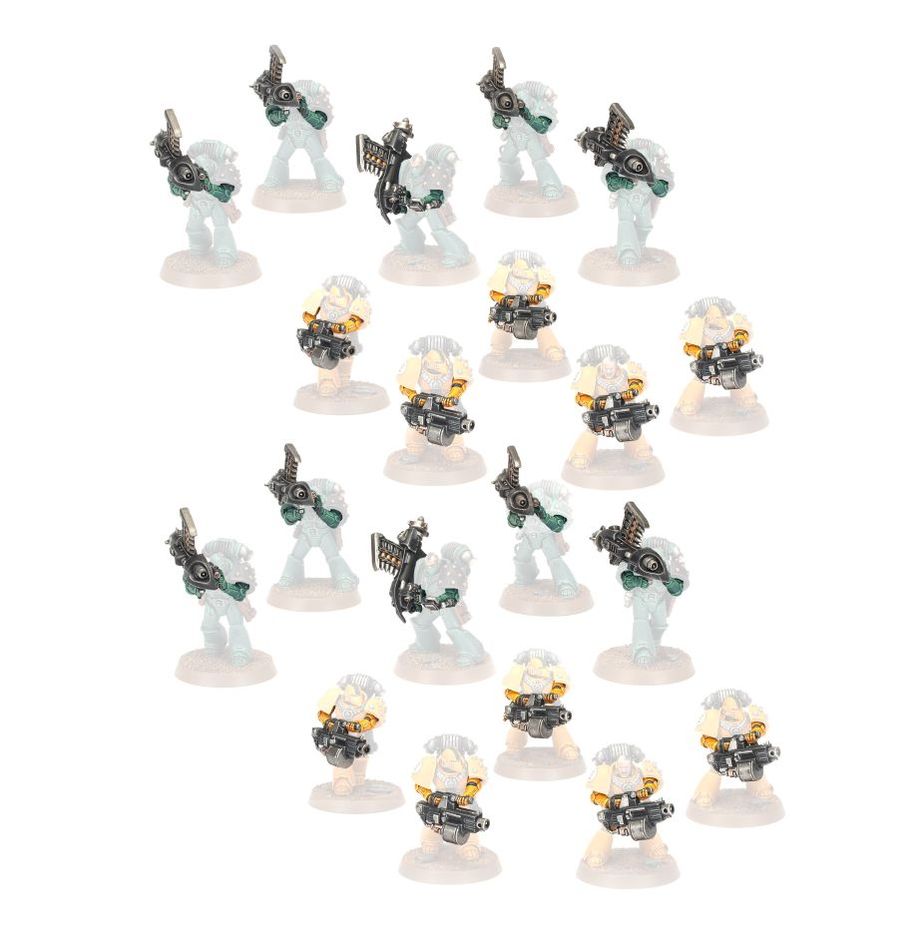 Horus Heresy: L/AST: MISSILE LAUNCHERS & HEAVY BOLTERS