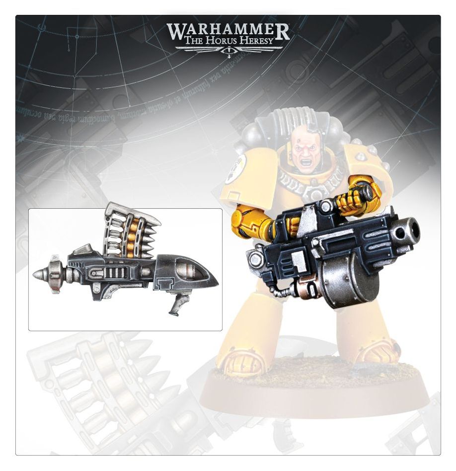 Horus Heresy: L/AST: MISSILE LAUNCHERS & HEAVY BOLTERS