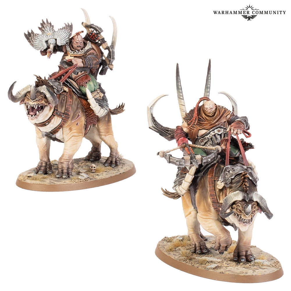 Warhammer Age of Sigmar – Maulbeast Raiders/Maulbeast Cavalry