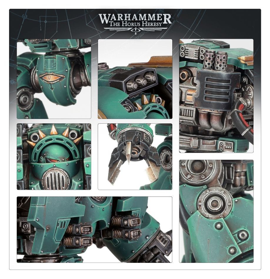 Horus Heresy: LEVIATHAN DREADNOUGHT WITH CLAWS/DRILLS