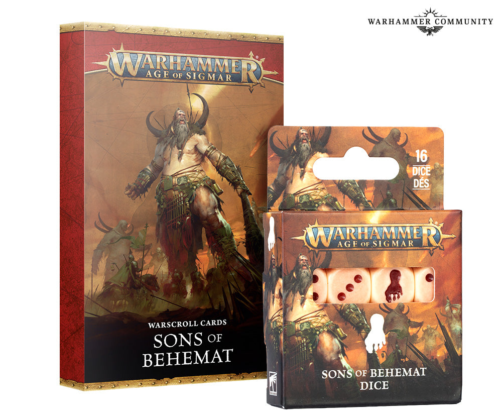 Warhammer Age of Sigmar – Sons of Behemat Dice