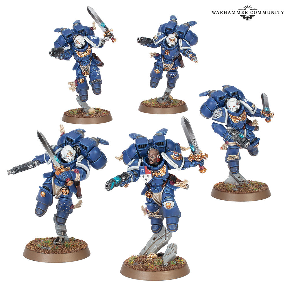 Warhammer 40,000 – Vanguard Veteran Squad with Jump Packs