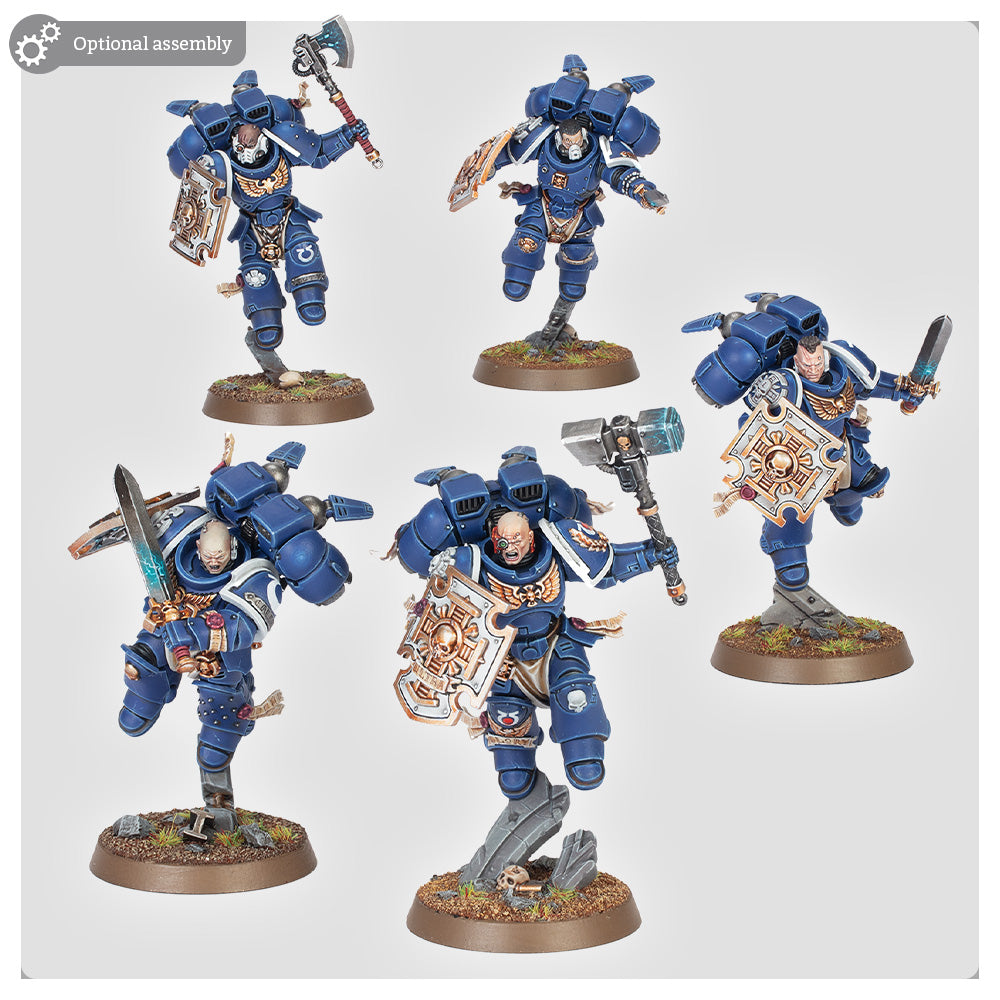 Warhammer 40,000 – Vanguard Veteran Squad with Jump Packs