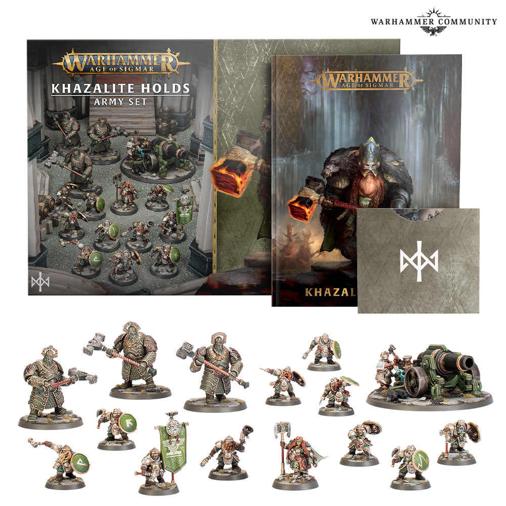 Warhammer Age of Sigmar – Khazalite Holds Army Set