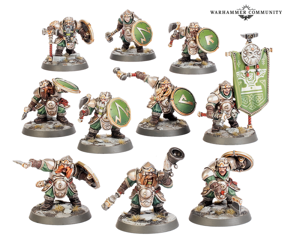 Warhammer Age of Sigmar – Khazalite Holds Army Set