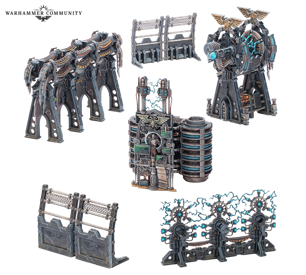 Warhammer 40,000 – Battlefields: Armageddon – Ready-painted Terrain