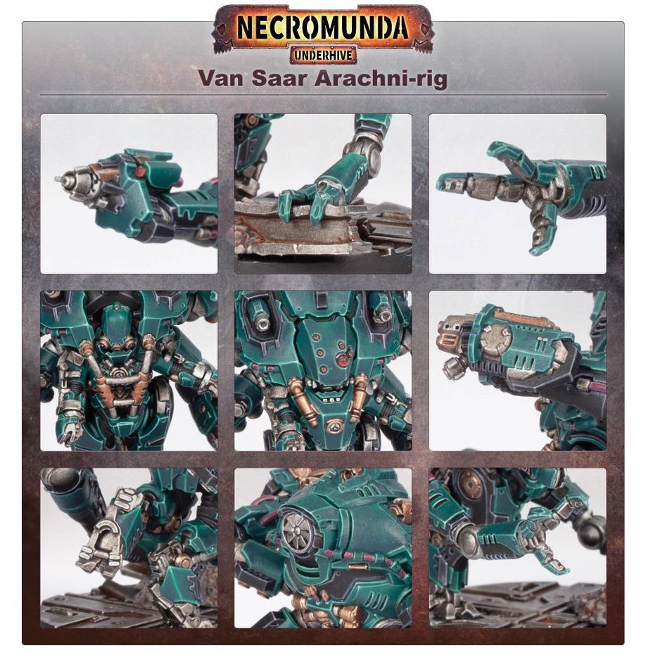 NECROMUNDA: VAN SAAR A/W ARACHNIRIG