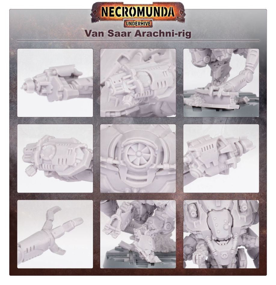 NECROMUNDA: VAN SAAR A/W ARACHNIRIG