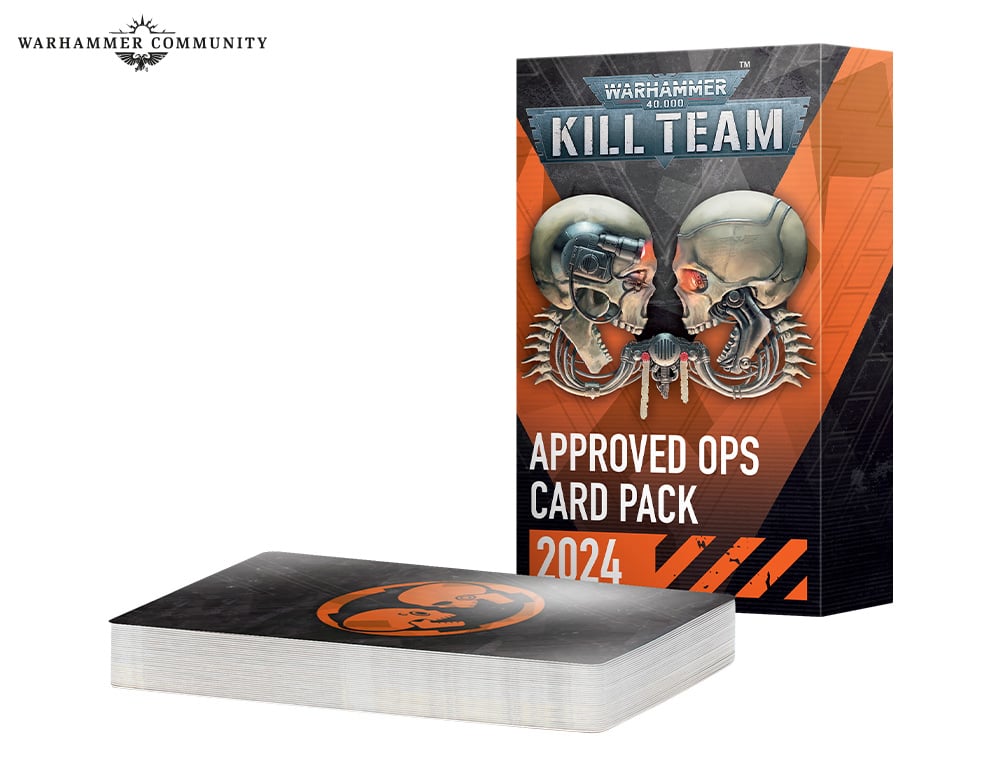 KILL TEAM: APPROVED OPERATIONS CARD PACK 2024