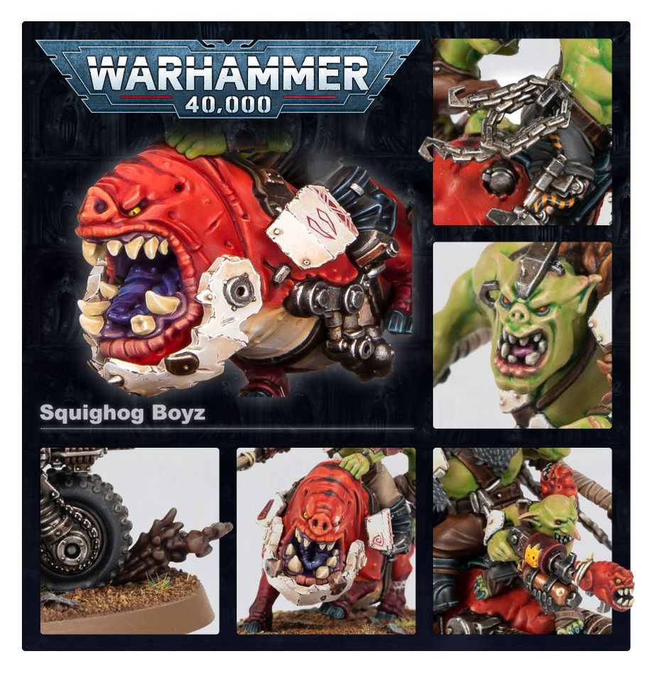 ORKS: SQUIGHOG BOYZ