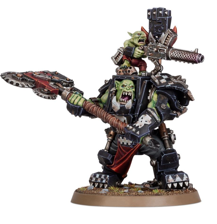 ORKS:WARBOSS IN MEGA ARMOR