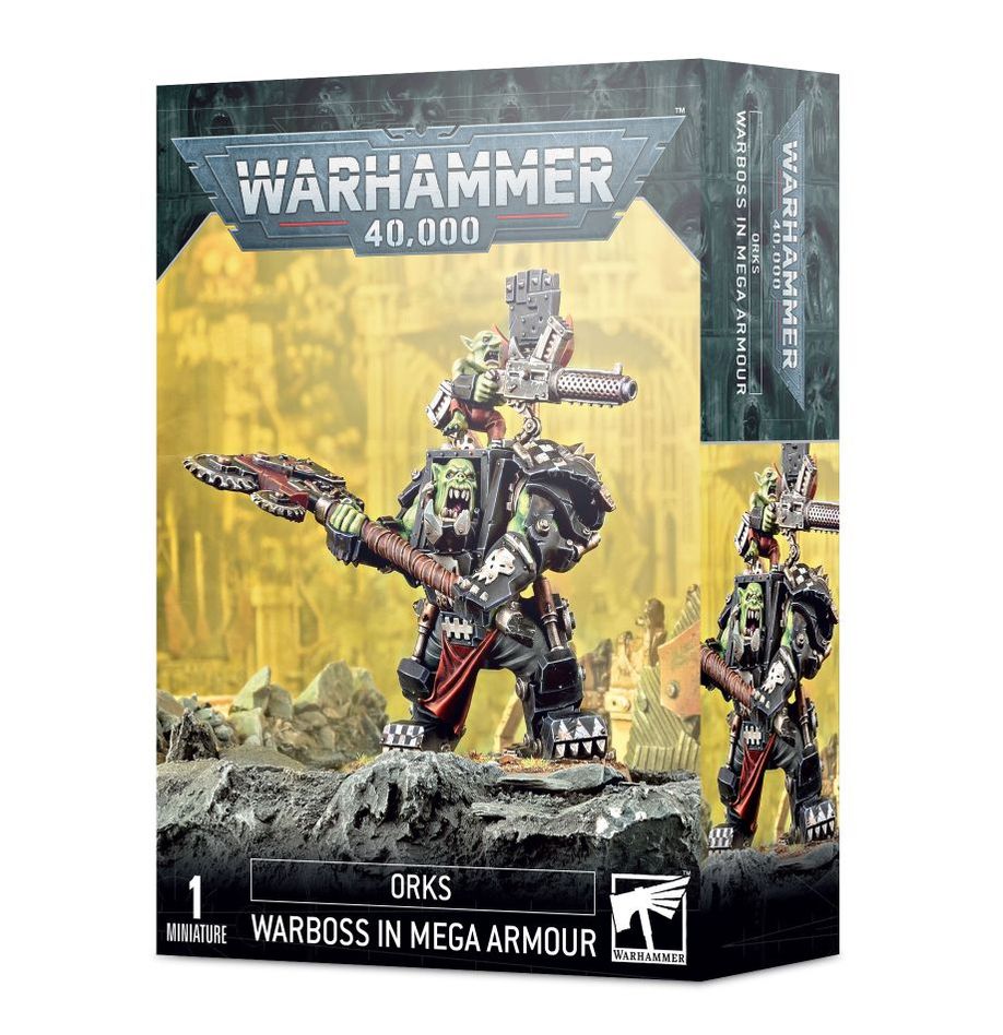 ORKS:WARBOSS IN MEGA ARMOR