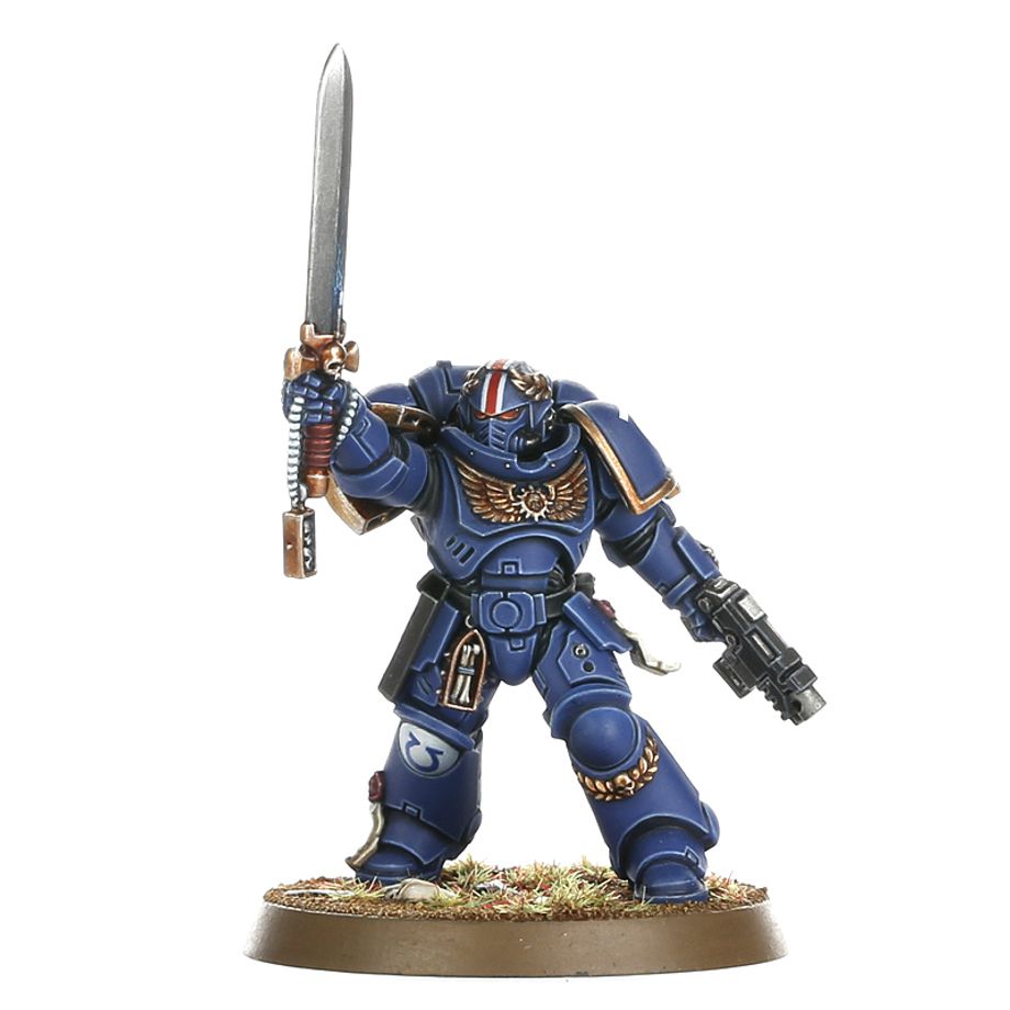 S/M PRIMARIS LIEUTENANT WITH POWER SWORD