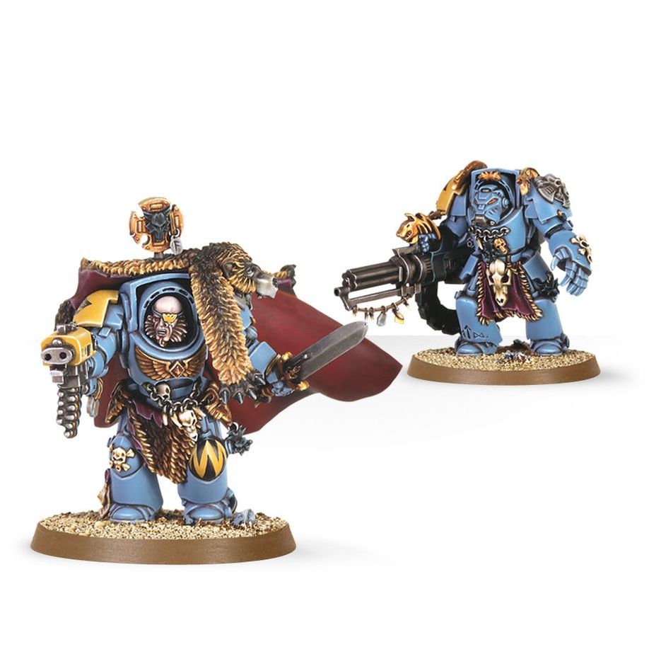 SPACE WOLVES WOLF GUARD TERMINATORS