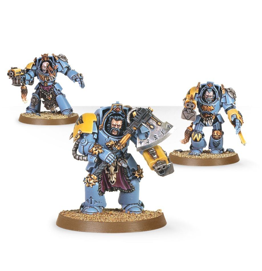 SPACE WOLVES WOLF GUARD TERMINATORS