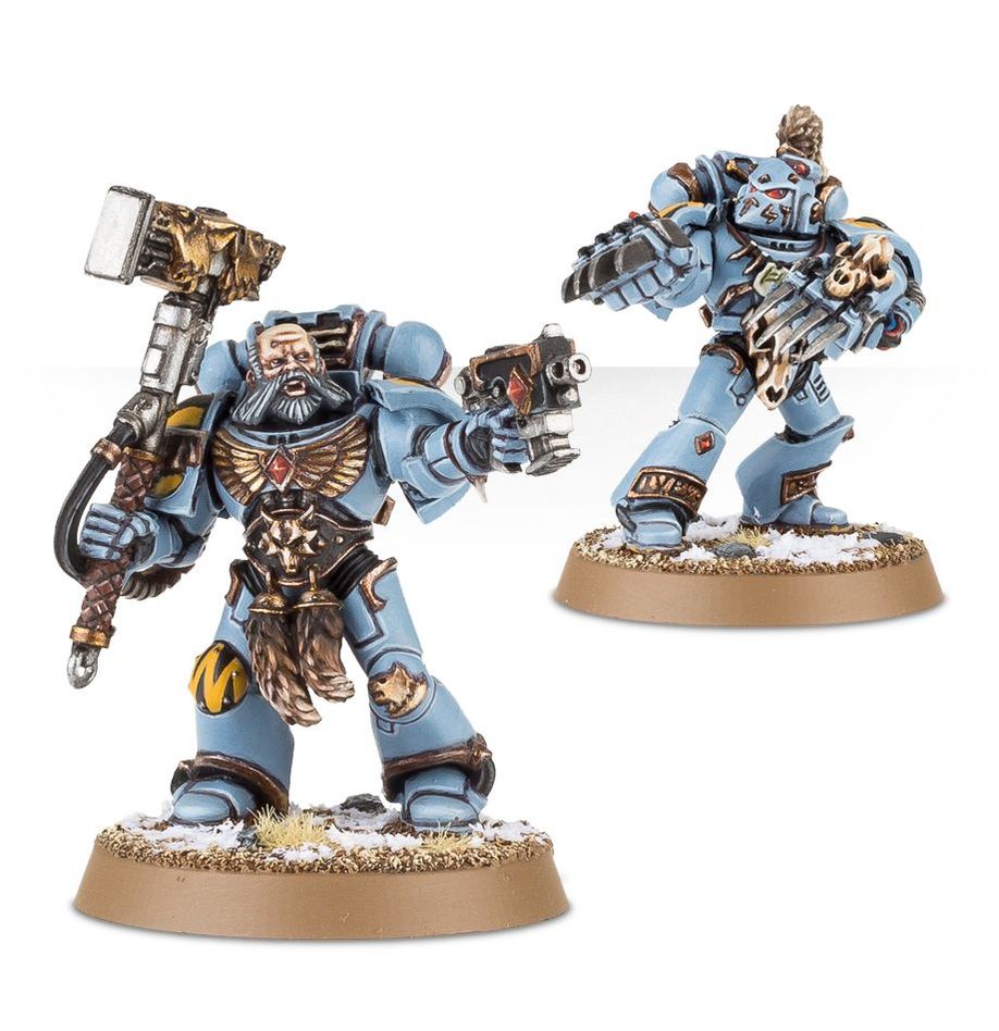 SPACE WOLVES GREY HUNTERS