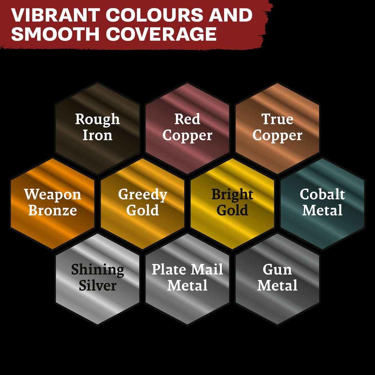 Warpaints Fanatic: Metallics Set
