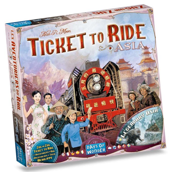 Ticket to Ride: Asia Map Collection 1