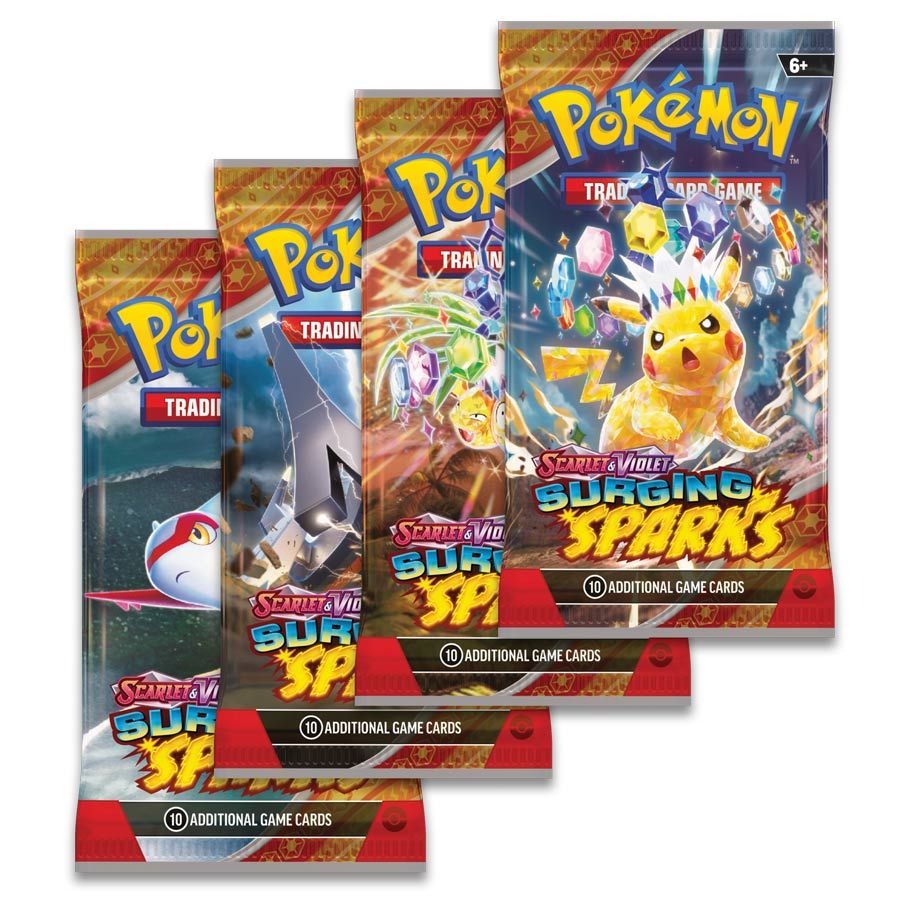 Pokémon TCG: Scarlet & Violet 8: Surging Sparks: Booster Display