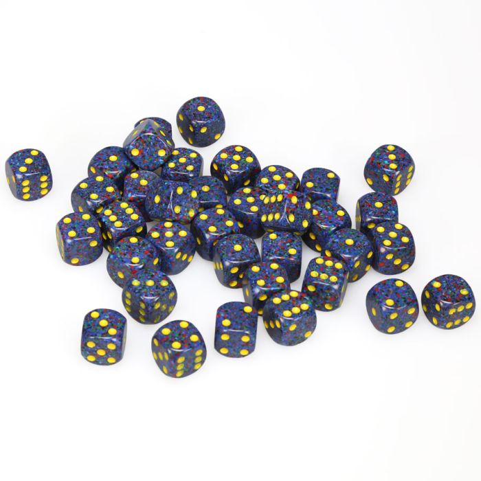 d6 Cube 12mm Speckled Twilight (36)