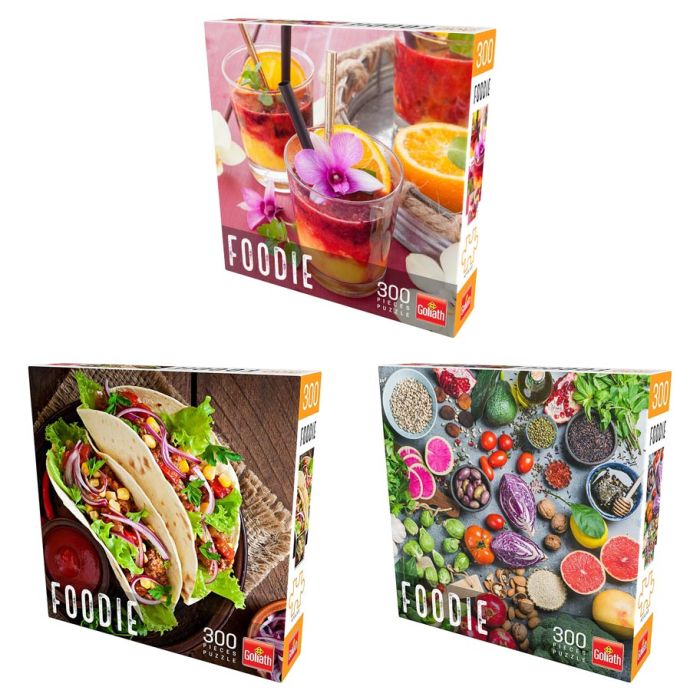 Puzzle: Foodie Assortment 300 Piece WATERMELON