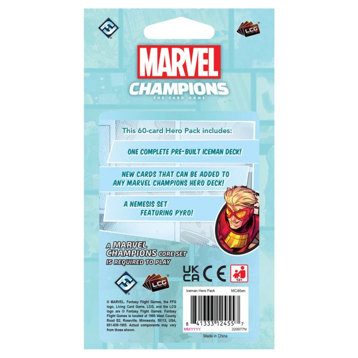 Marvel Champions LCG: Iceman Hero Pack