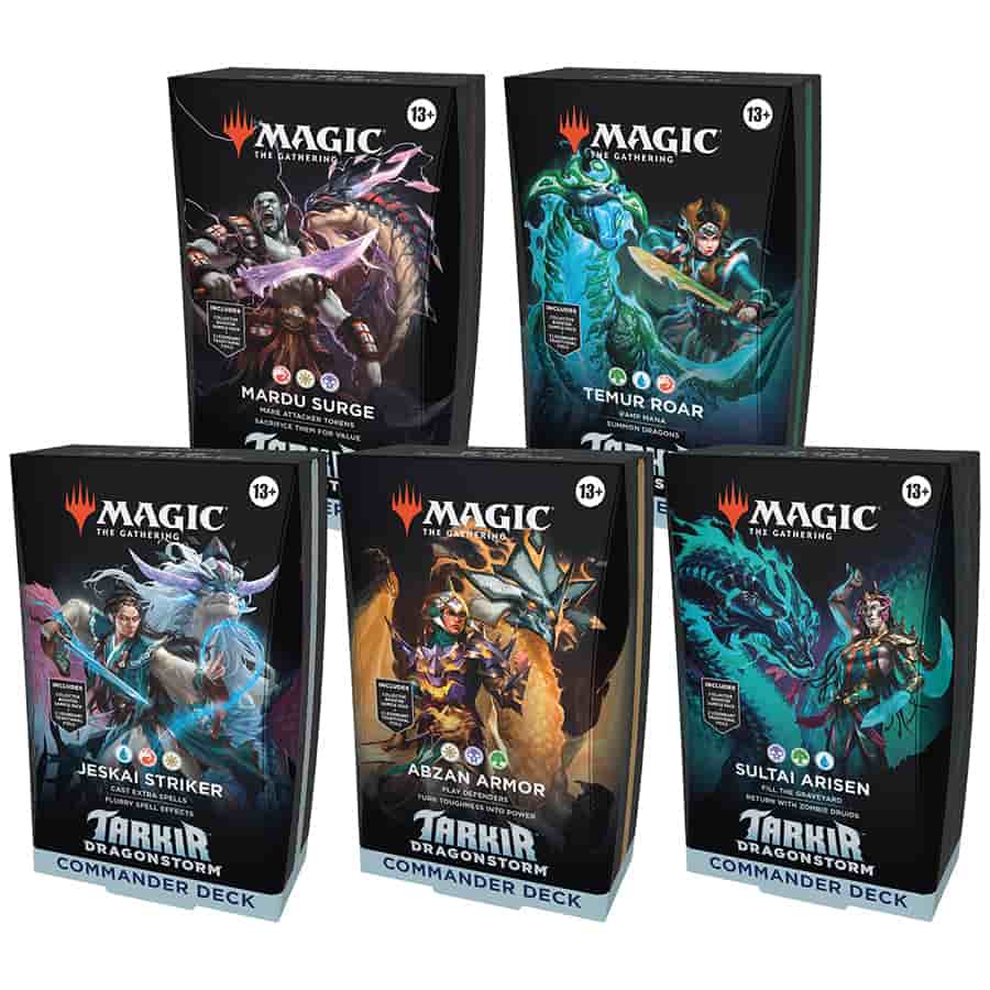 MAGIC THE GATHERING: TDM TARKIR: DRAGONSTORM COMMANDER DECK (5CT ASSORTMENT)