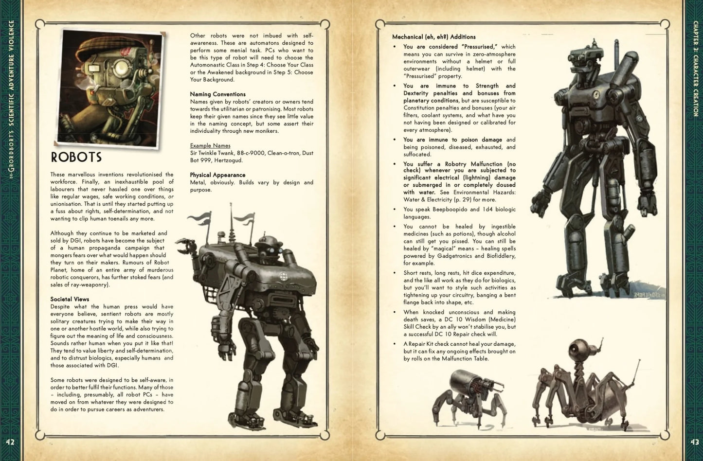 Dr. Grordbort’s Scientific Adventure Violence