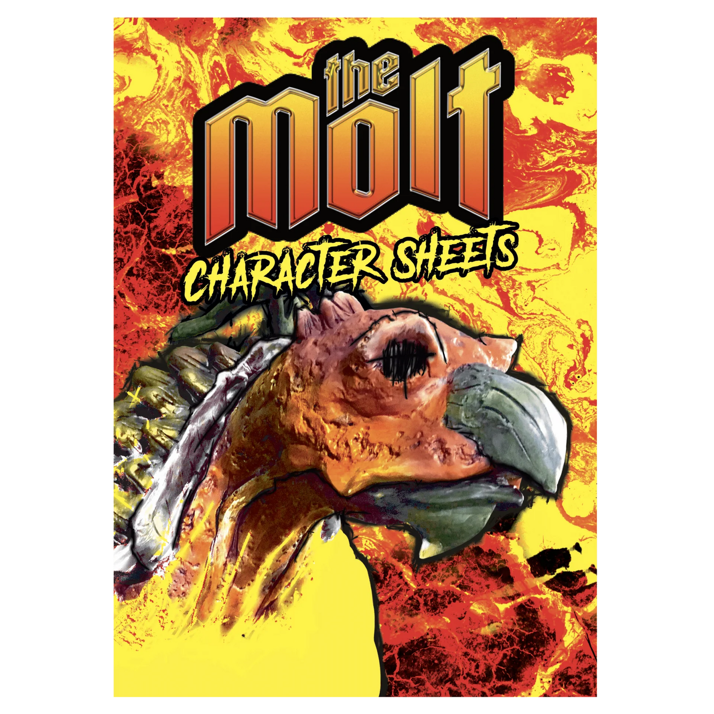 The Molt: Character Sheet Tear-Pad