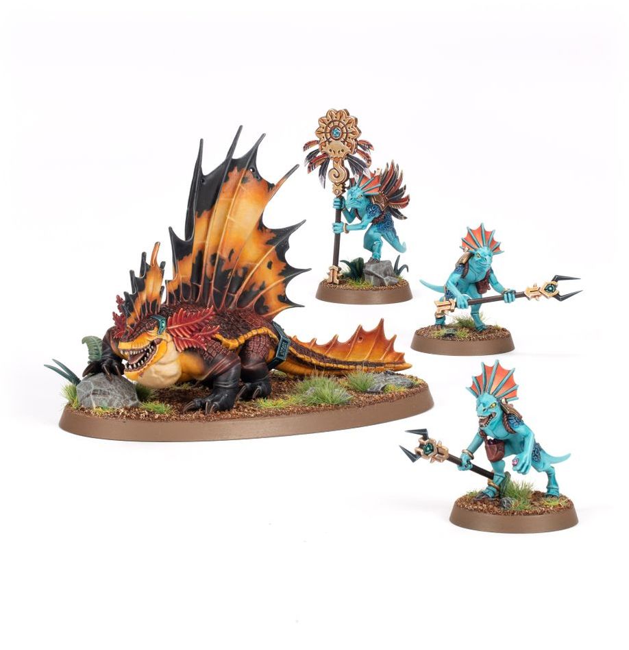 Spearhead: Seraphon – Sunblooded Prowlers