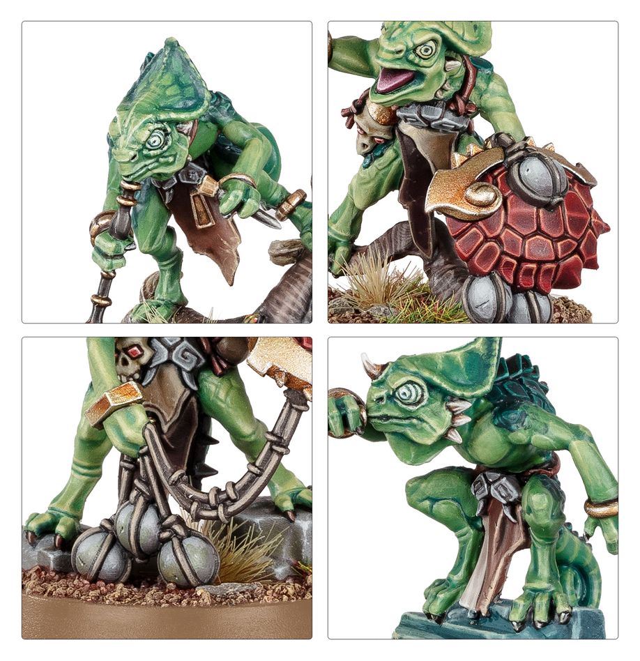 Spearhead: Seraphon – Sunblooded Prowlers