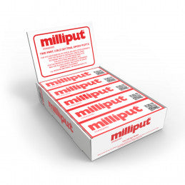 Display Box Milliput Standard Yellow Grey x10 (Individual)