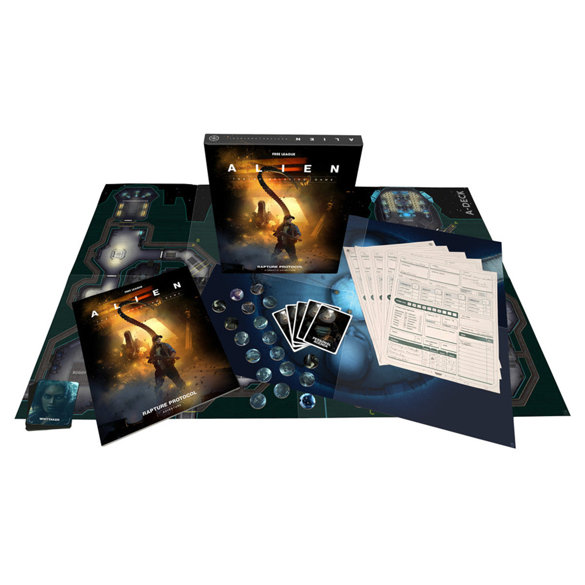 ALIEN RPG: Adventure: Rapture Protocol Cinematic Adventure Set