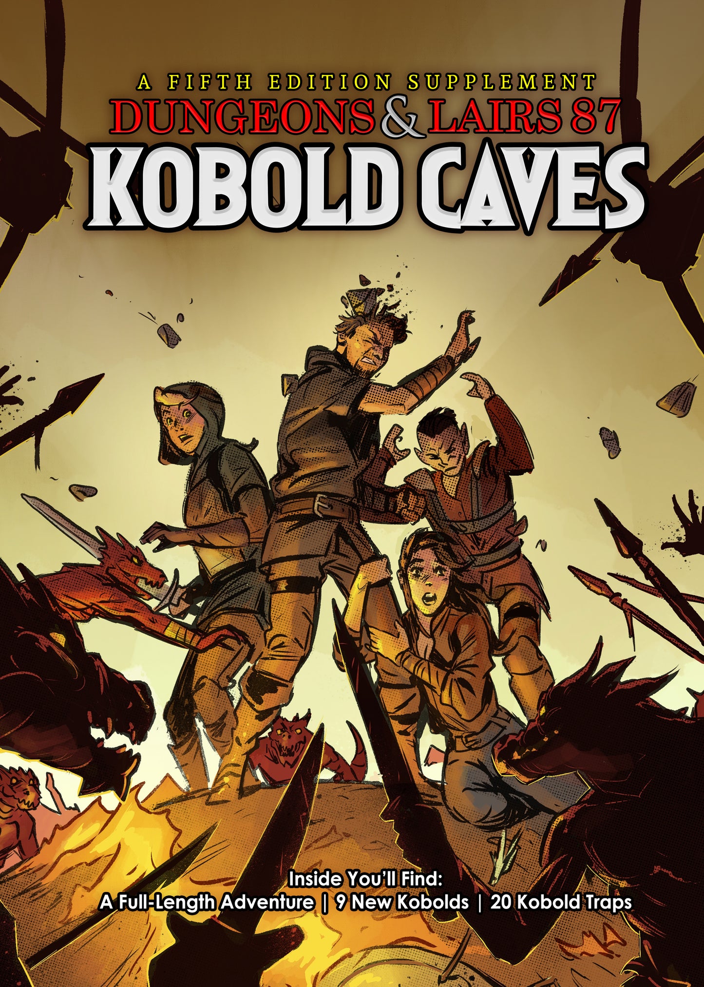 D&D 5e: Dungeons & Lairs #87: Kobold Caves (A Fifth Edition Adventure for Levels 1, 3, 5, or 8)
