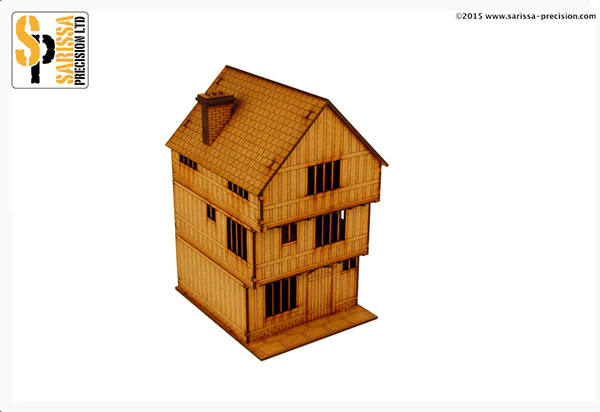 English Timber Framed Townhouse - 3 Storey - Narrow