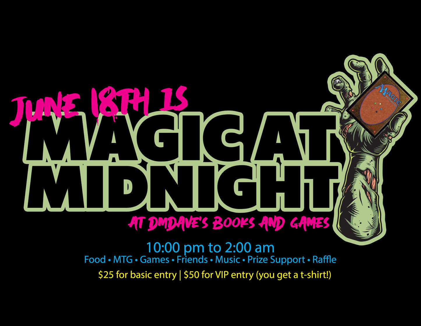 Magic at Midnight VIP (comes with a T-shirt)