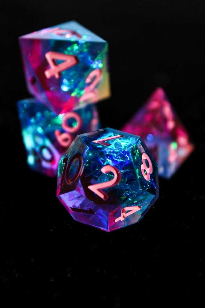 Eldritch Overload Polyhedral Sharp Dice Set