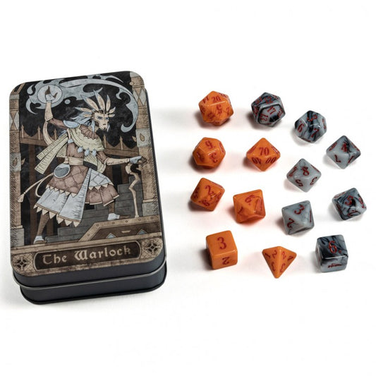 RPG Class Dice Set: Warlock (14)