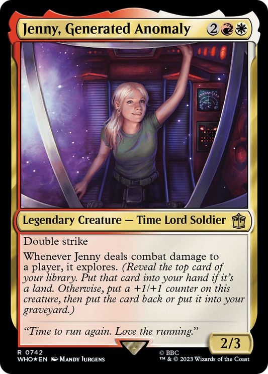 Jenny, Generated Anomaly (Surge Foil) [Doctor Who]