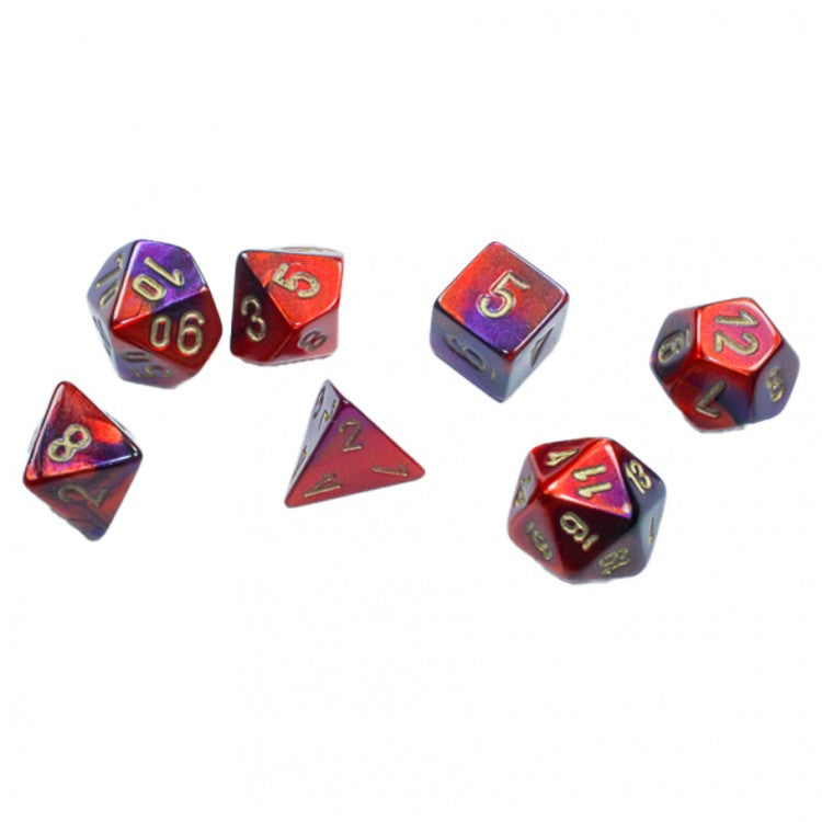 7-Set Cube Mini Gemini Purple-Red/Gold